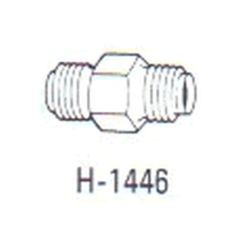 H1446 COUPLING (3/8 NPS M, 3/8 NPS M)